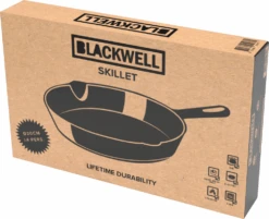 Blackwell Koekenpan - Gietijzer - ø 20 Cm - Zonder Anti-aanbaklaag -Keukenbenodigdheden Winkel Box20 Package New