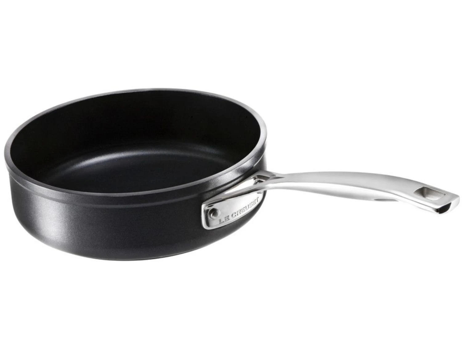 Le Creuset Hapjespan Les Forgées TNS - ø 24 Cm / 3.3 Liter - Standaard Anti-aanbaklaag 1 Le Creuset Hapjespan Les Forgées TNS - ø 24 Cm / 3.3 Liter - Standaard Anti-aanbaklaag