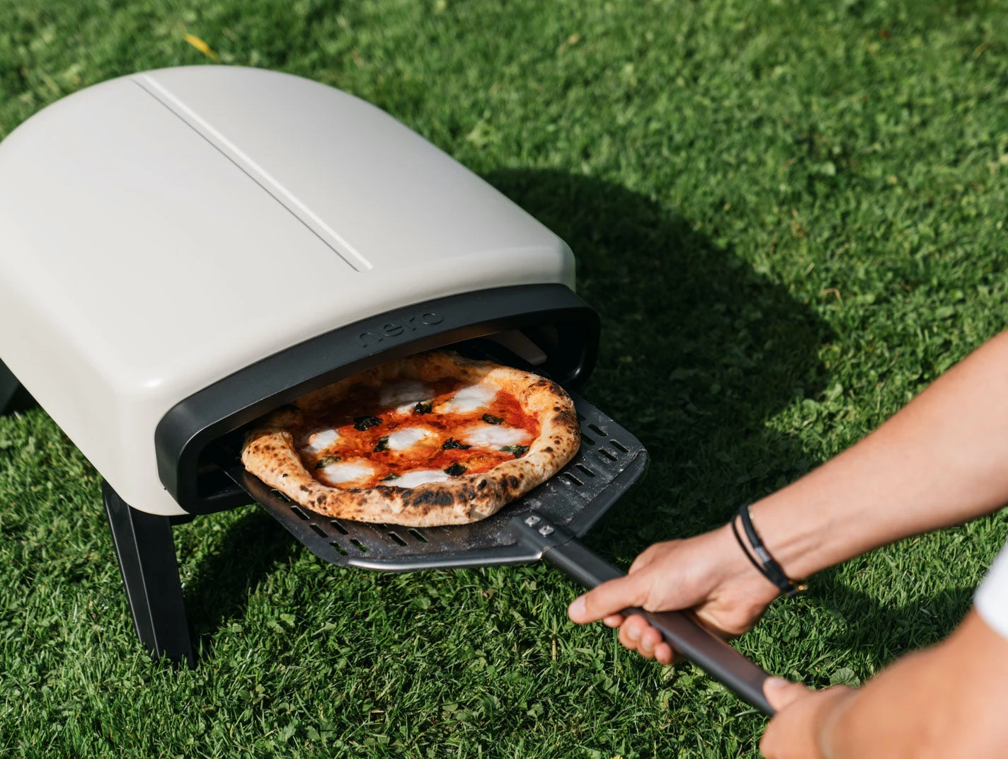 Nero Cooking Pizza Oven - Op Gas Voor Buiten - Groen - Voor ø 35 Cm Pizza's 2 Nero Cooking Pizza Oven - Op Gas Voor Buiten - Groen - Voor ø 35 Cm Pizza's - Afbeelding 2
