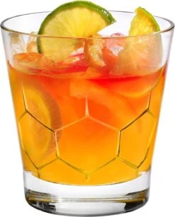 Duralex Waterglazen Hexagone - 260 Ml - 6 Stuks -Keukenbenodigdheden Winkel Duralex hexagone tumbler glas