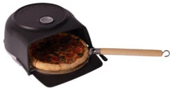 Fernus & Friends Pizza Oven - Voor Fornuis - Black Matted - Voor ø 26 Cm Pizza's