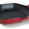 BK Grillpan Bourgogne - Chili Red - 26 X 26 Cm - Geëmailleerde Anti-aanbaklaag