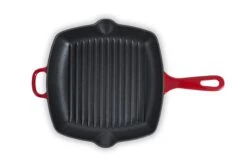 BK Grillpan Bourgogne - Chili Red - 26 X 26 Cm - Geëmailleerde Anti-aanbaklaag -Keukenbenodigdheden Winkel H6072 946 BOUR PE HR 300dpi 9fca