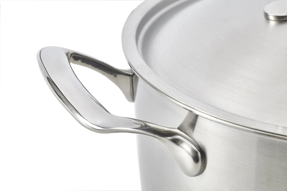 Habonne Kookpan Queen - TriPly RVS - ø 24 Cm / 6 Liter 2 Habonne Kookpan Queen - TriPly RVS - ø 24 Cm / 6 Liter - Afbeelding 2