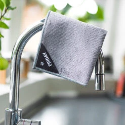 Klud Vaatdoekjes Grijs 30 X 30 - 7 Stuks -Keukenbenodigdheden Winkel Klud microvezel vaatdoekjes grijs set van 7 5700002039033 37