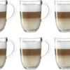 Leonardo Latte Macchiato Glazen Napoli 380 Ml - 6 Stuks