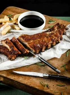 Laguiole Style De Vie Steakmessen Premium Line Zwart 6 Stuks 9 Laguiole Style De Vie Steakmessen Premium Line Zwart 6 Stuks -Keukenbenodigdheden Winkel Laguiole Premium Line steakmessen 18 mm sf Gr 11