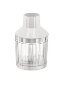 Alessi Staafmixer Set Plissé - Wit - Michele De Lucchi - MDL10S W -Keukenbenodigdheden Winkel MDL10 TRIT W