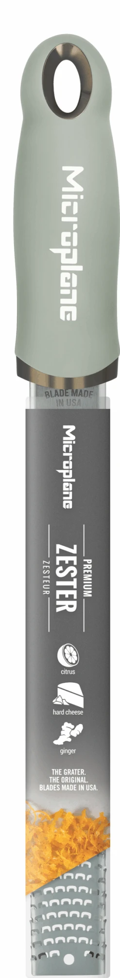 Microplane Rasp Premium Classic - Fijn - Sage Green -Keukenbenodigdheden Winkel Microplane Premium Classic 46723 Zester Sage Green decall
