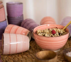 Studio Tavola Bekers Mykonos 350 Ml - 6 Stuks -Keukenbenodigdheden Winkel Mykonos Koffie Thee 2 5