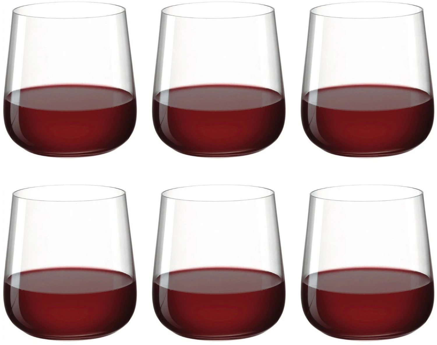 Leonardo Waterglazen Brunelli - 400 Ml - 6 Stuks