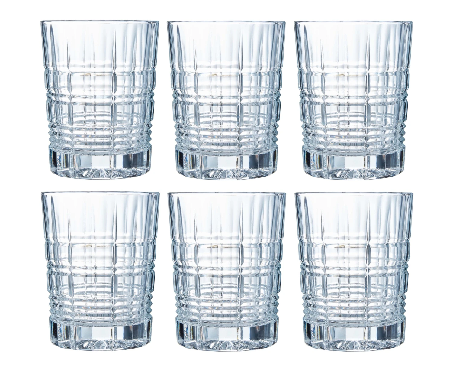 Arcoroc Whiskey Glas Brixton - 350 Ml - 6 Stuks 1 Arcoroc Whiskey Glas Brixton - 350 Ml - 6 Stuks