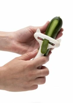 Peleg Design Dunschiller CatPeeler - Wit -Keukenbenodigdheden Winkel Peleg Design Dunschiller CatPeeler Wit 2