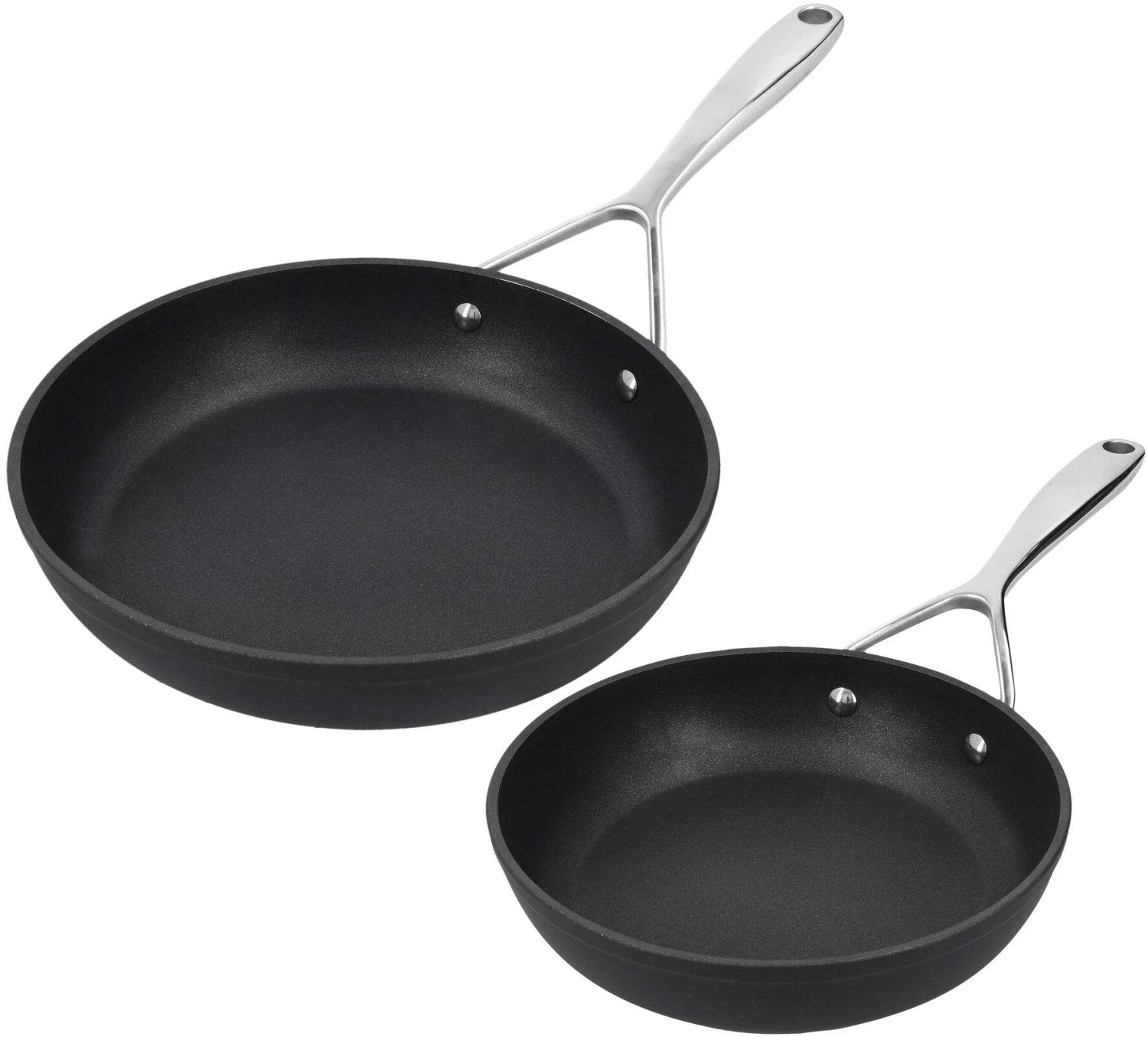 Demeyere Koekenpannen Alu Plus 3 - Duraslide - ø 20 + 24 Cm - Standaard Anti-aanbaklaag 1 Demeyere Koekenpannen Alu Plus 3 - Duraslide - ø 20 + 24 Cm - Standaard Anti-aanbaklaag