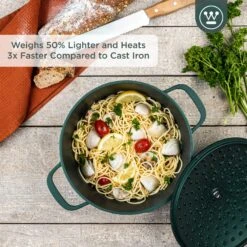 Westinghouse Braadpan Performance - Gracious Green - ø 28 Cm / 6.7 Liter 15 Westinghouse Braadpan Performance - Gracious Green - ø 28 Cm / 6.7 Liter -Keukenbenodigdheden Winkel WCCC0095024SG 2 1