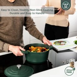 Westinghouse Braadpan Performance - Gracious Green - ø 28 Cm / 6.7 Liter 14 Westinghouse Braadpan Performance - Gracious Green - ø 28 Cm / 6.7 Liter -Keukenbenodigdheden Winkel WCCC0095024SG 4 1