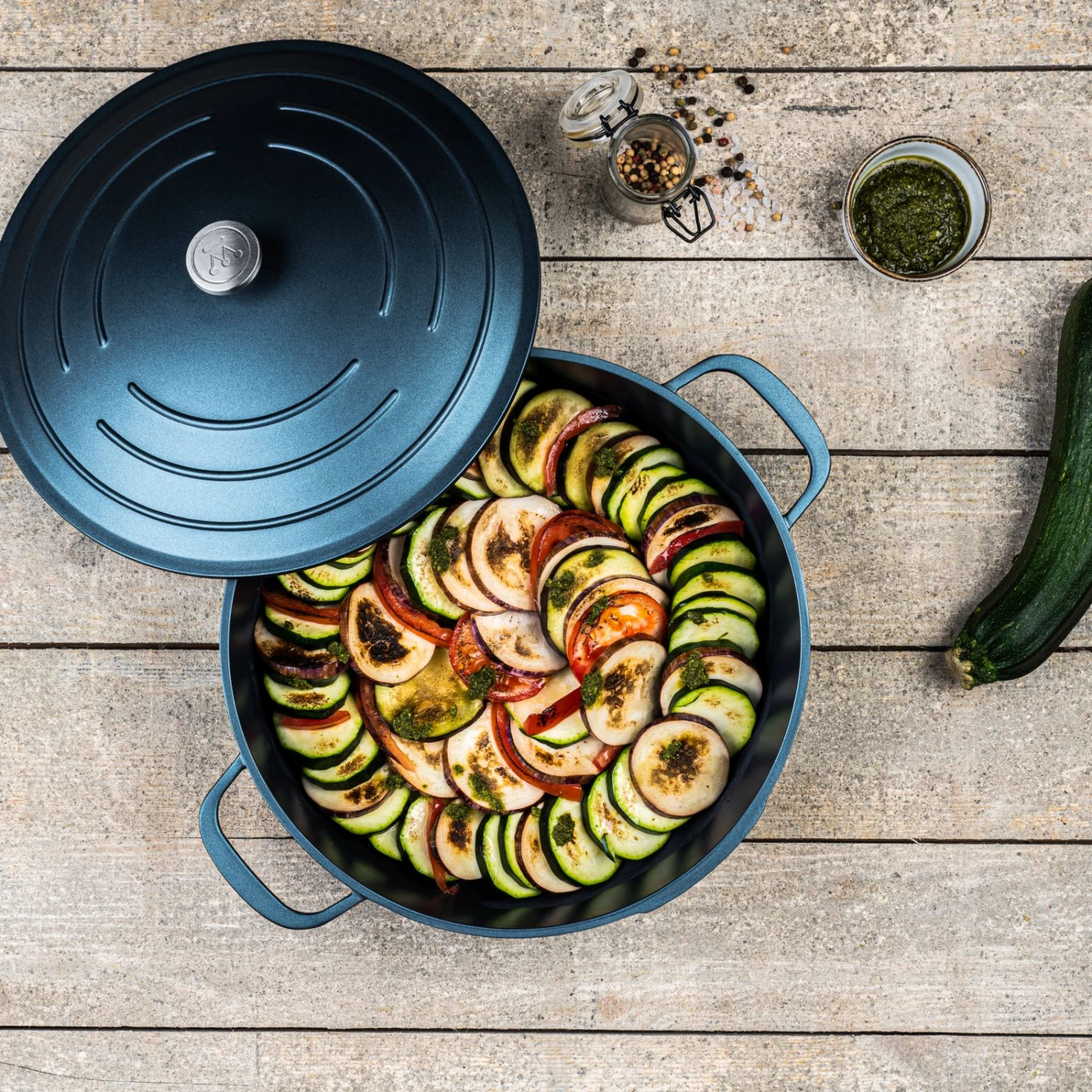 Westinghouse Hapjespan Performance - Bravery Blue - ø 32 Cm / 5.8 Liter - Standaard Anti-aanbaklaag 11 Westinghouse Hapjespan Performance - Bravery Blue - ø 32 Cm / 5.8 Liter - Standaard Anti-aanbaklaag - Afbeelding 11