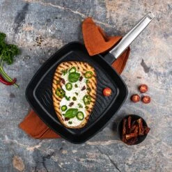 Westinghouse Grillpan Performance - Blissful Black - 28 X 28 Cm - Standaard Anti-aanbaklaag -Keukenbenodigdheden Winkel WCFP0095G28BK 9