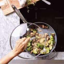 GreenPan Pannendeksel - Hittebestendig Glas - ø 18 Cm -Keukenbenodigdheden Winkel a83e871d160df765fdf57bb45ddf63e2b65b0cdf CW000028 004 2 a5B15D