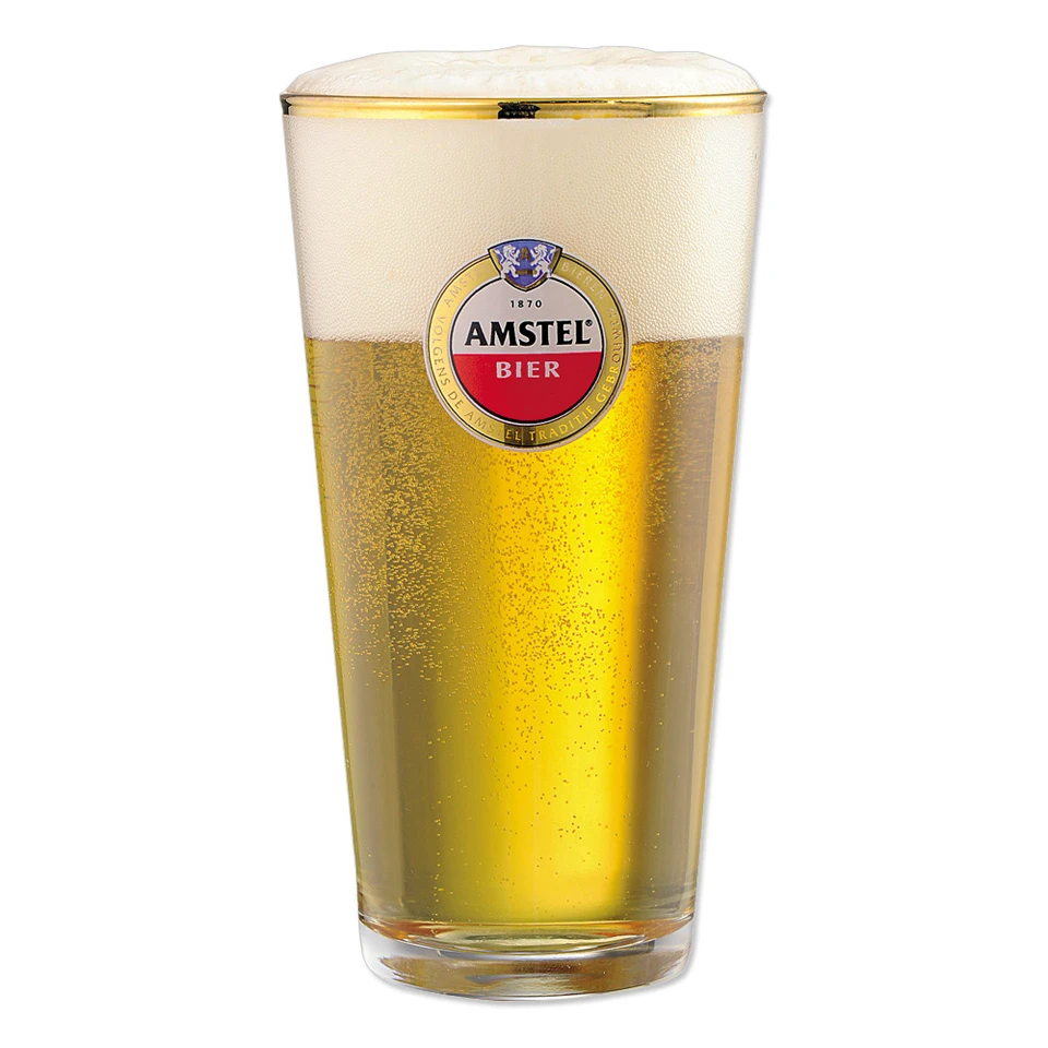 Amstel Bierglas Vaasje - 250 Ml 1 Amstel Bierglas Vaasje - 250 Ml