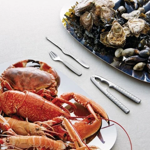 Alessi Kreeftenkraker Colombina Fish - FM06/42 - Door Doriana & Massimiliano Fuksas 2 Alessi Kreeftenkraker Colombina Fish - FM06/42 - Door Doriana & Massimiliano Fuksas - Afbeelding 2