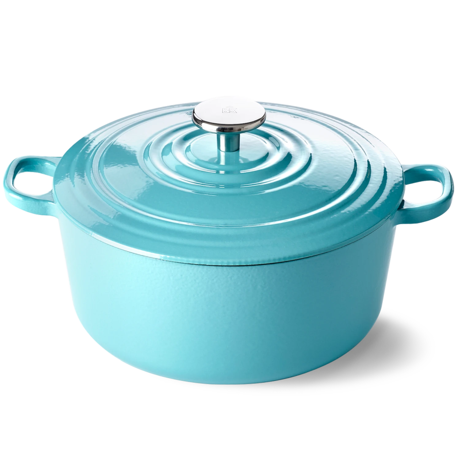 BK Braadpan Bourgogne - Aqua Blue - ø 28 Cm / 6.7 Liter 1 BK Braadpan Bourgogne - Aqua Blue - ø 28 Cm / 6.7 Liter