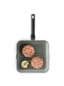 BK Grillpan Granite Aluminium - 26 X 26 Cm - Keramische Anti-aanbaklaag 8 BK Grillpan Granite Aluminium - 26 X 26 Cm - Keramische Anti-aanbaklaag -Keukenbenodigdheden Winkel f113e5dfcff3bb6c2b79cb095da24baae80d517b BK GRANC Opn Grill top 1
