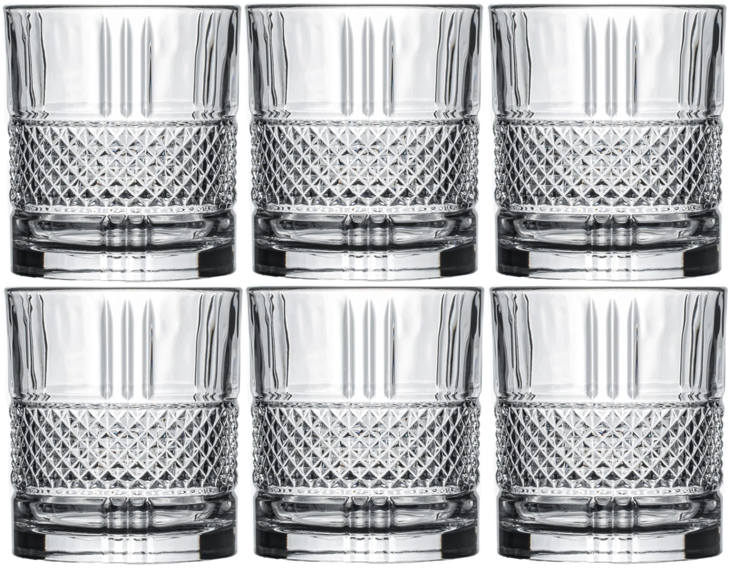 Cookinglife Whiskey Glazen / Cocktailglazen / Waterglazen Monea - 230 Ml - 6 Stuks