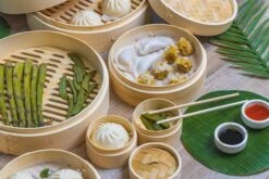 Sareva Stoommandje - Bamboe - 2-laags - ø 21 Cm -Keukenbenodigdheden Winkel item 25