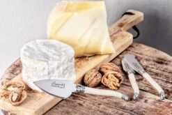 Laguiole Style De Vie Kaasmessen Parelmoer 3-Delig -Keukenbenodigdheden Winkel kaasmes parelmoer