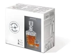 Bormioli Rocco Whiskey Set Dedalo - 7 Delige Set 10 Bormioli Rocco Whiskey Set Dedalo - 7 Delige Set -Keukenbenodigdheden Winkel p002174