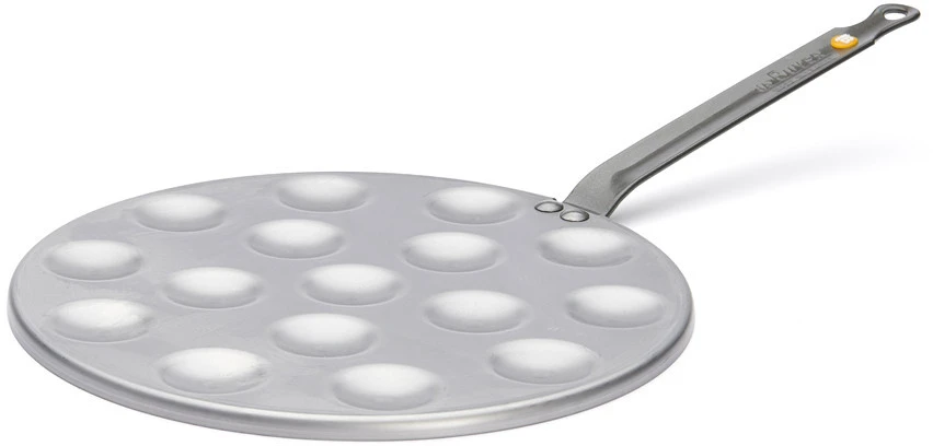 De Buyer Poffertjespan Mineral B - ø 27 Cm - 15 Poffertjes - Zonder Antiaanbaklaag 1 De Buyer Poffertjespan Mineral B - ø 27 Cm - 15 Poffertjes - Zonder Antiaanbaklaag