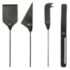 Laguiole Style De Vie Kaasmes En Botermes Zwart- 6 Stuks