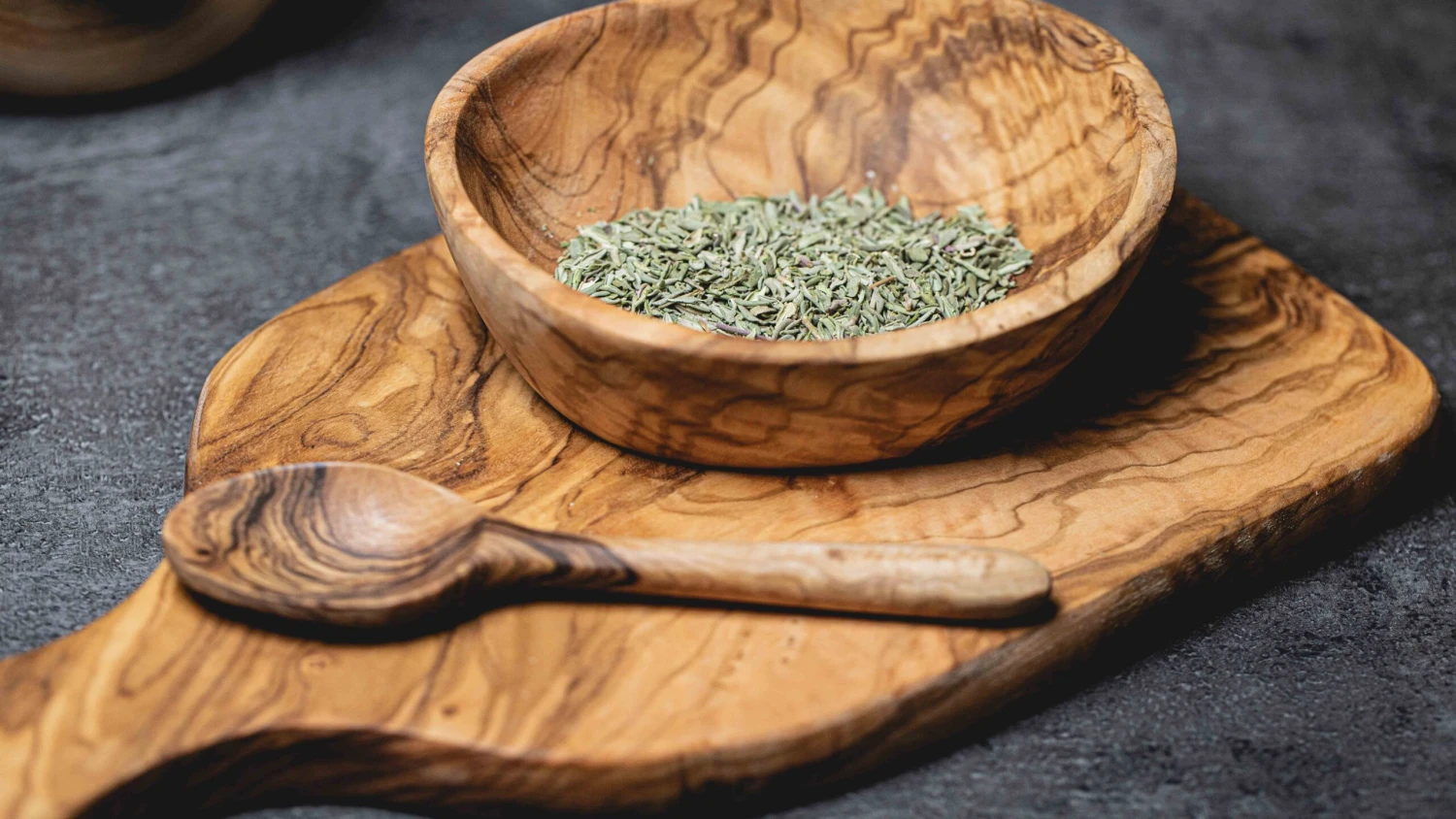 Jay Hill Risotto Lepel Tunea - Olijfhout - 30 Cm 3 Jay Hill Risotto Lepel Tunea - Olijfhout - 30 Cm - Afbeelding 3