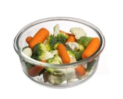 Sareva Glazen Vershoudbakje Cook & Fresh - Rond - 3-delig -Keukenbenodigdheden Winkel vershoudbakje 4